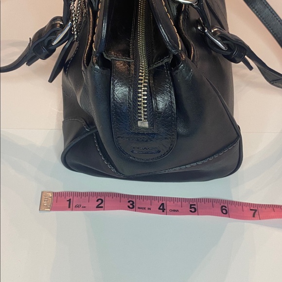 VTG Coach Hamilton Bag Black Leather - Picture 14 of 14